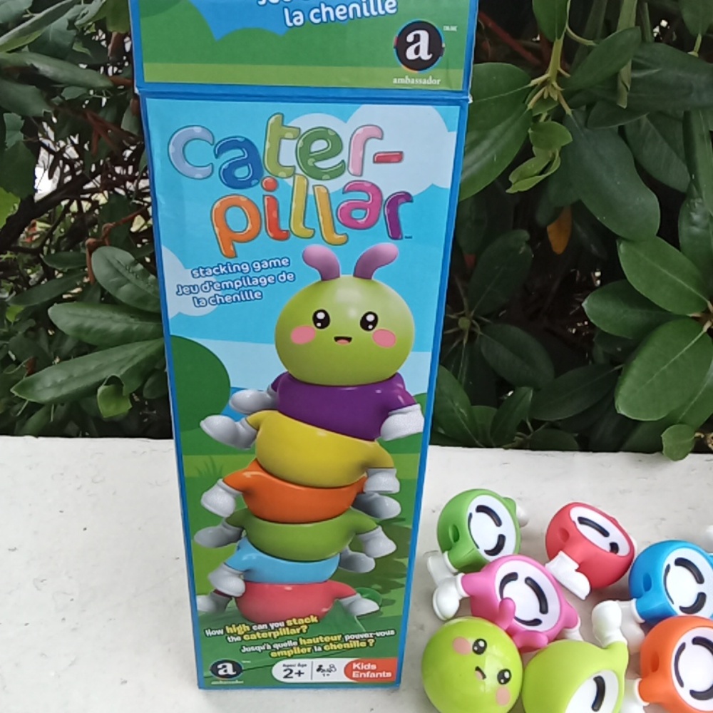 Catapillar EUC Colorful Smiley Face Kids Toy Set Age 2+